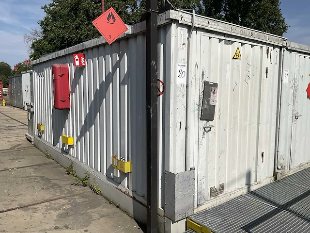 Hiltra bs-6 dkz chemicaliën opslagcontainer - afbeelding 1 van  7