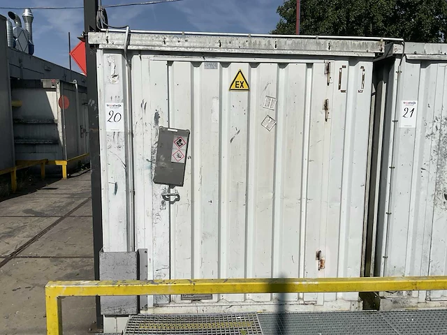 Hiltra bs-6 dkz chemicaliën opslagcontainer - afbeelding 3 van  7