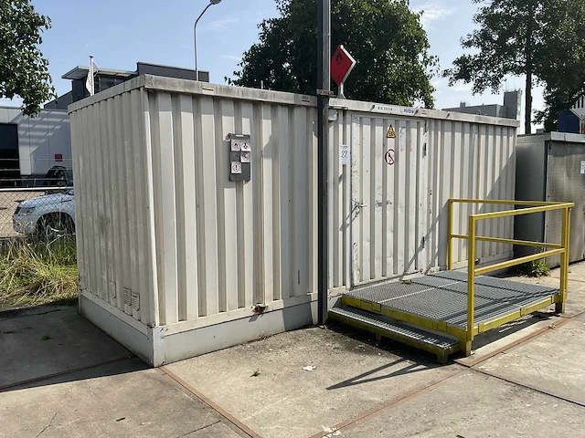 Hiltra bs-6 dkz chemicaliën opslagcontainer - afbeelding 3 van  10