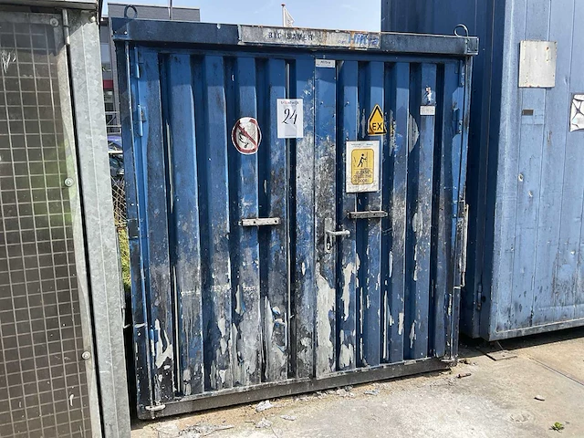 Hiltra bs-n chemicaliën opslagcontainer - afbeelding 2 van  4