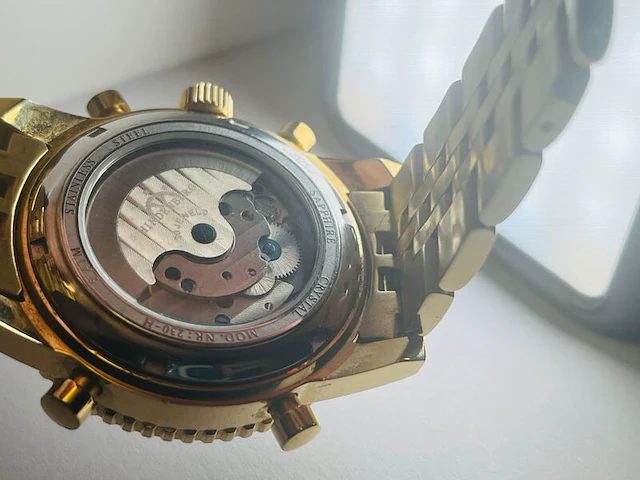 Hindenberg air professional 230 h automatisch herenhorloge - afbeelding 8 van  8