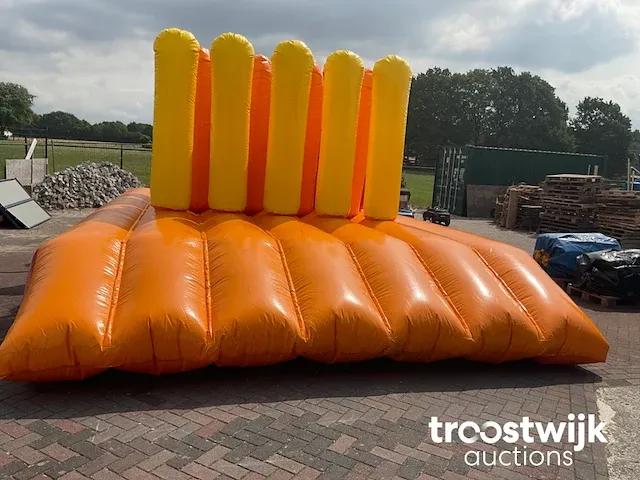 Hindernisbaan pilaren springkussen - afbeelding 4 van  9