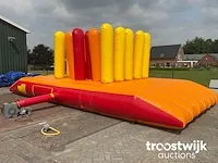 Hindernisbaan pilaren springkussen - afbeelding 5 van  9
