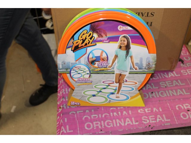 Hink stap spri=ong spel 1x - afbeelding 3 van  3