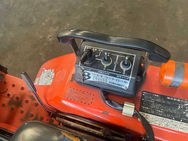 Hinomoto c 174 minitractor - afbeelding 10 van  10