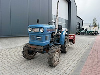 Hinomoto e-14 minitractor met grondfrees - afbeelding 17 van  21