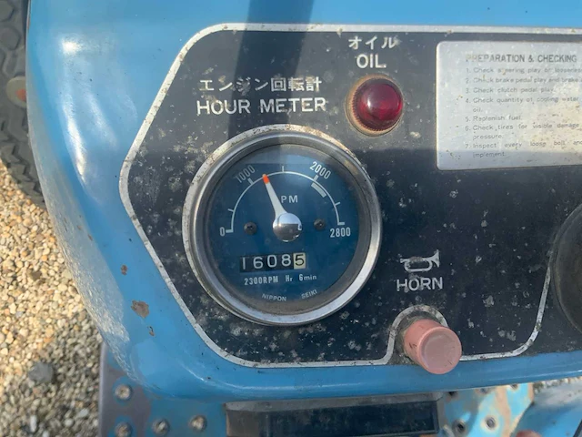 Hinomoto e150d minitractor - afbeelding 10 van  28