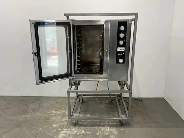 Hios - hc 10e - combisteamer in mobiel rvs frame - afbeelding 8 van  12