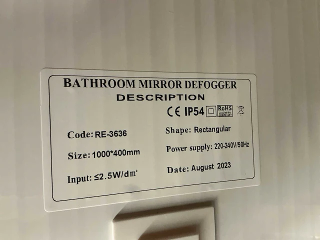 Hipp zwa44 spiegel 120cm - afbeelding 4 van  7