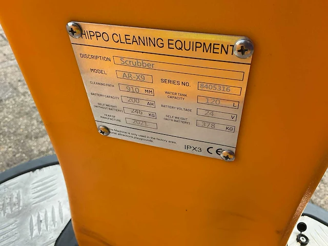 Hippo ar-x9 schoonmaakwagen - afbeelding 13 van  21