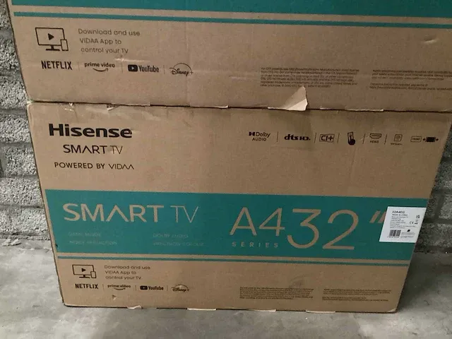 Hisense - 32 inch - televisie (2x) - afbeelding 4 van  11
