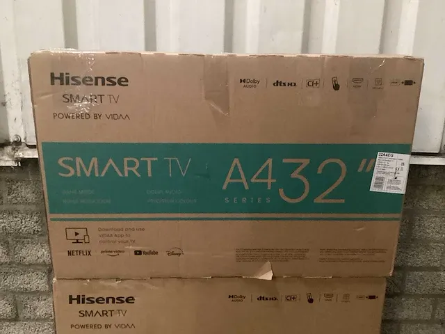 Hisense - 32 inch - televisie (2x) - afbeelding 5 van  11