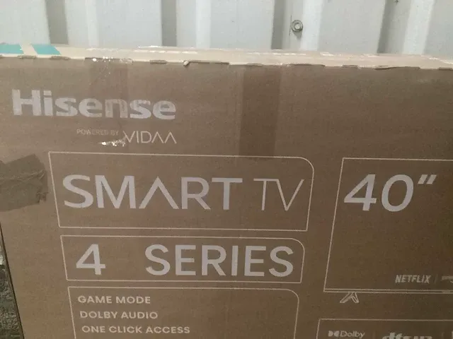 Hisense - 40 inch - 4 series - televisie (3x) - afbeelding 9 van  11