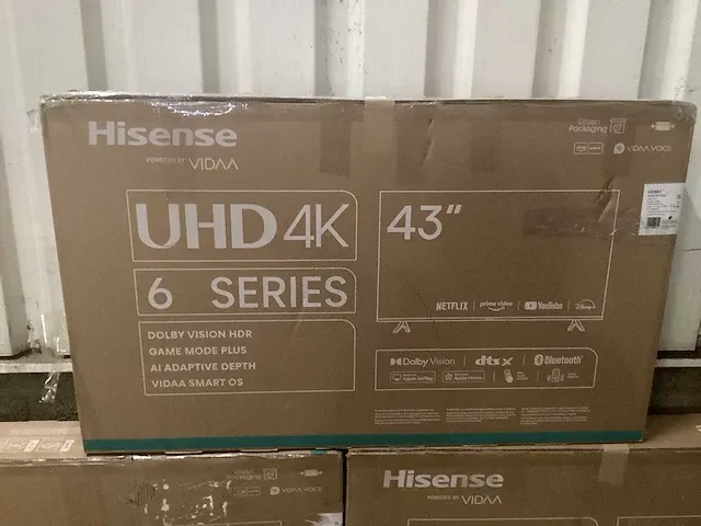 Hisense - 43inch - televisie (3x) - afbeelding 6 van  11