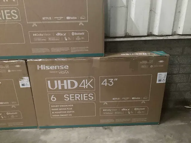 Hisense - 43inch - televisie (3x) - afbeelding 8 van  11