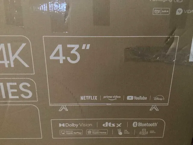 Hisense - 43inch - televisie (3x) - afbeelding 10 van  11