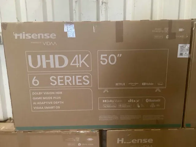 Hisense - 50inch - televisie (5x) - afbeelding 6 van  11