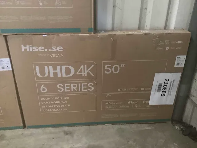 Hisense - 50inch - televisie (5x) - afbeelding 10 van  11