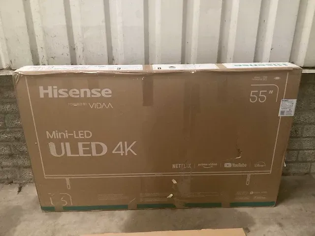 Hisense - 55inch mini-led uled - televisie - afbeelding 4 van  7