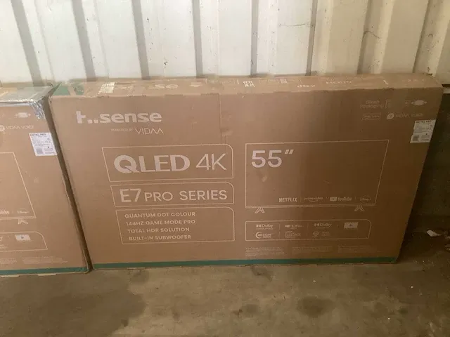 Hisense - 55inch qled - televisies (2x) - afbeelding 5 van  10