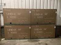 Hisense - 58inch - televisie (4x)