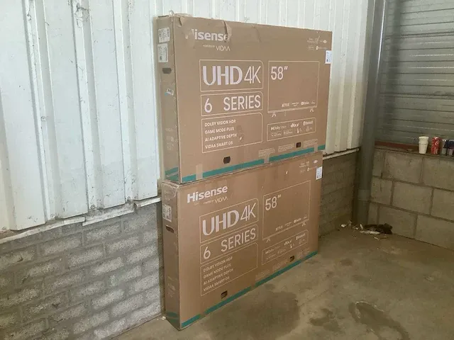Hisense - 58inch 6series - televisie (2x) - afbeelding 3 van  10