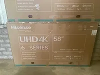 Hisense - 58inch 6series - televisie (2x) - afbeelding 6 van  10