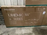 Hisense - 6 serie - 55 inch - televisie (3x) - afbeelding 6 van  9
