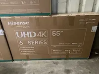 Hisense - 6 serie - 55 inch - televisie (3x) - afbeelding 7 van  9