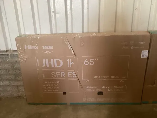 Hisense - 65 inch - televisie (2x) - afbeelding 5 van  8