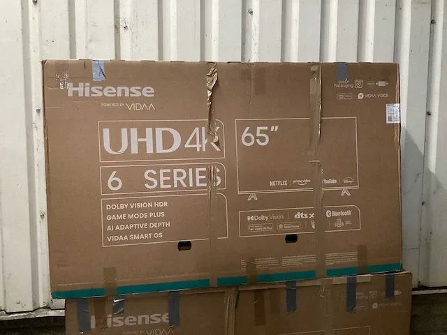 Hisense - 65 inch - televisies (2x) - afbeelding 2 van  8