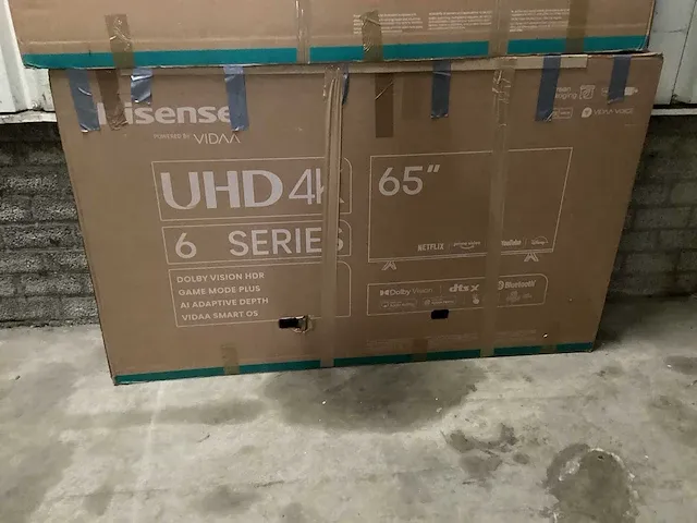 Hisense - 65 inch - televisies (2x) - afbeelding 3 van  8