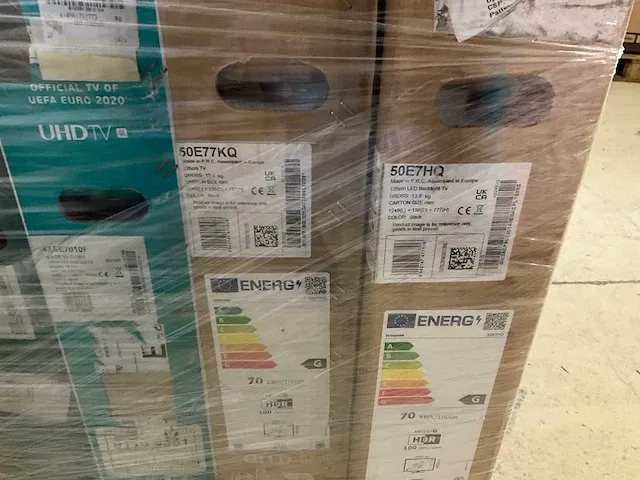 Hisense - pallet - televisie (6x) - afbeelding 7 van  19