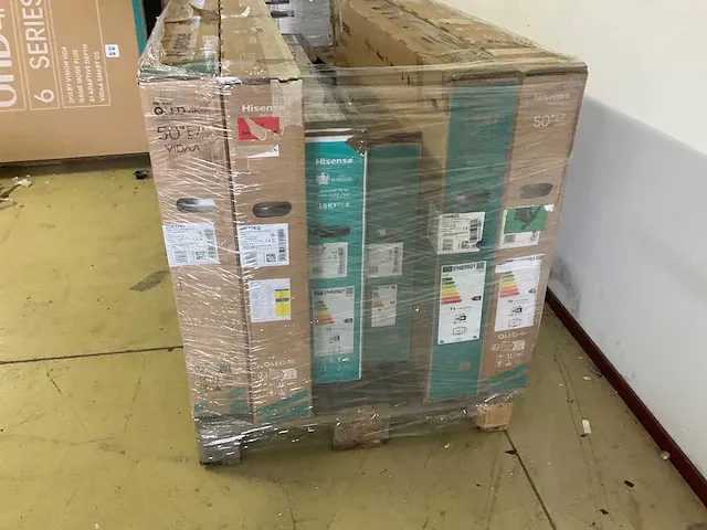 Hisense - pallet - televisie (6x) - afbeelding 14 van  19