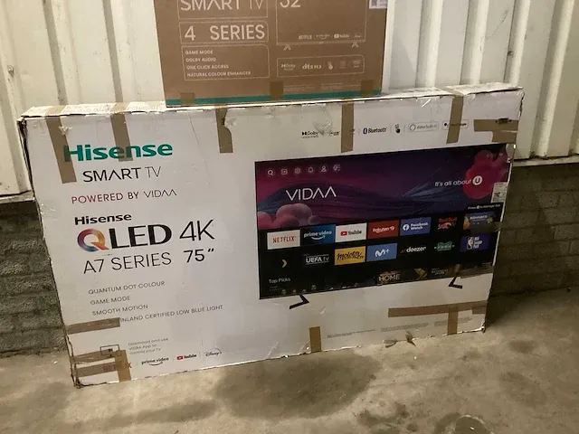 Hisense - qled - 75 inch - televisie - afbeelding 4 van  8