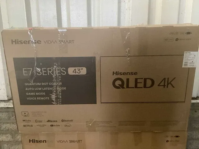 Hisense - qled - televisie (2x) - afbeelding 4 van  7