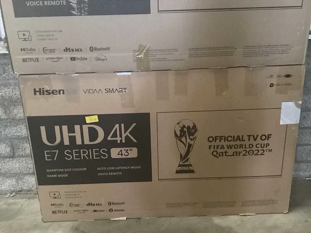 Hisense - qled - televisie (2x) - afbeelding 5 van  7