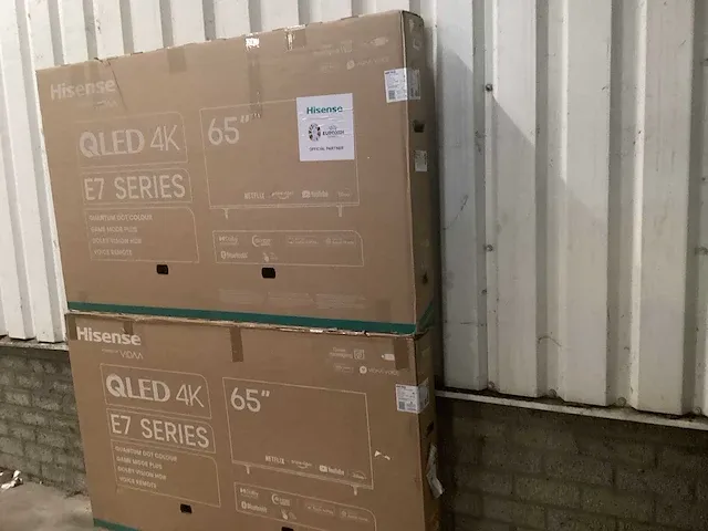 Hisense - qled 4k - 65 inch - televisie (2x) - afbeelding 5 van  11