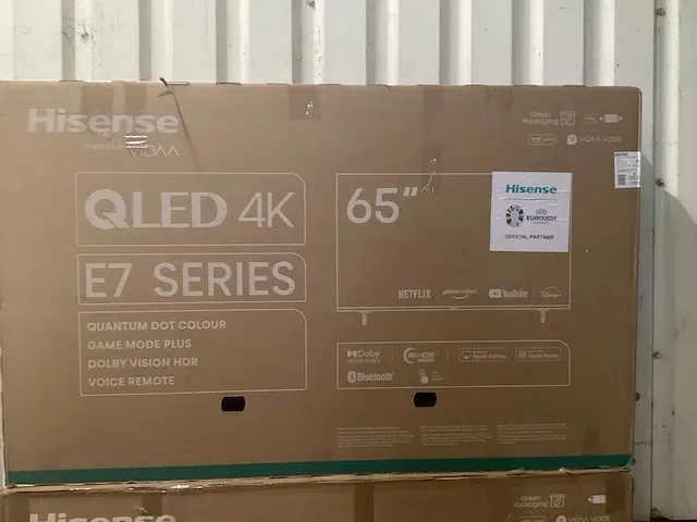 Hisense - qled 4k - 65 inch - televisie (2x) - afbeelding 6 van  11