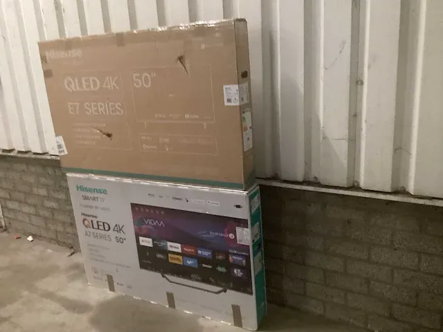 Hisense - qled 50inch - televisie (2x) - afbeelding 3 van  9