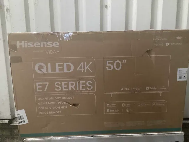 Hisense - qled 50inch - televisie (2x) - afbeelding 4 van  9