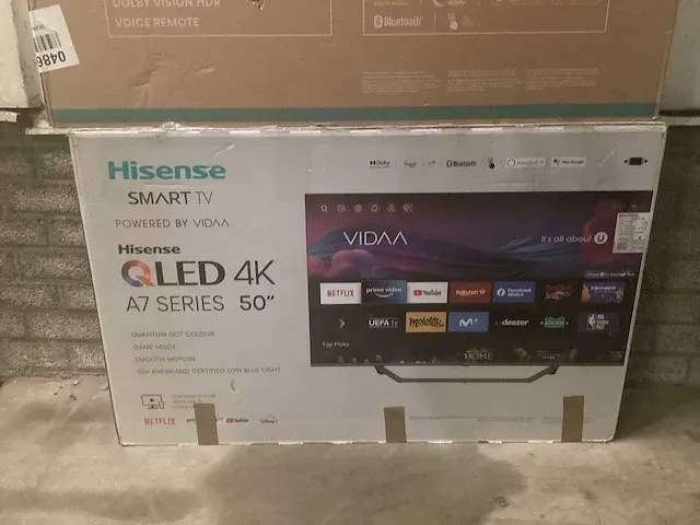 Hisense - qled 50inch - televisie (2x) - afbeelding 5 van  9