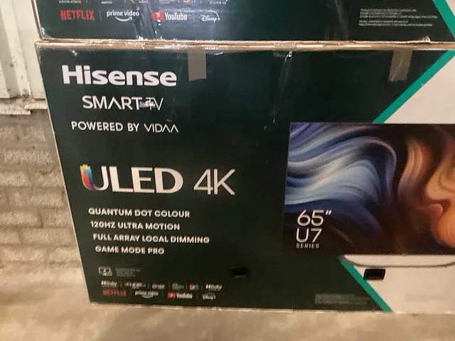 Hisense - uled 4k - 65 inch - televisie (2x) - afbeelding 4 van  10
