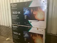 Hisense - uled 4k - 65 inch - televisie (2x) - afbeelding 10 van  10