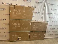 Hisense 40 , 43 inch televisie (5x)