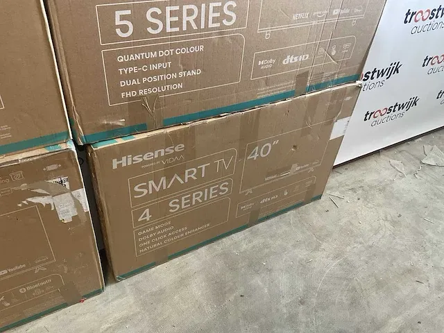 Hisense 40 , 43 inch televisie (5x) - afbeelding 6 van  11