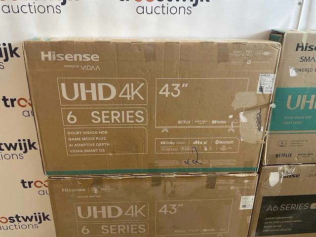 Hisense 43 inch televisie (4x) - afbeelding 3 van  10