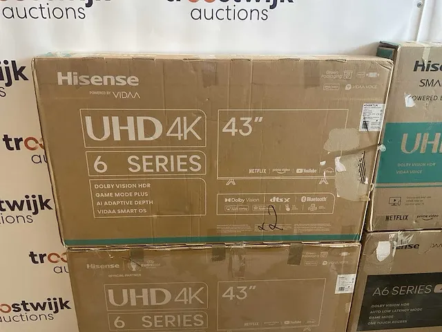 Hisense 43 inch televisie (4x) - afbeelding 2 van  10