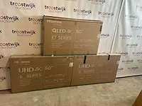 Hisense 50 inch televisie (3x)