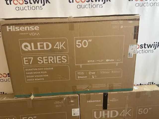 Hisense 50 inch televisie (3x) - afbeelding 2 van  9
